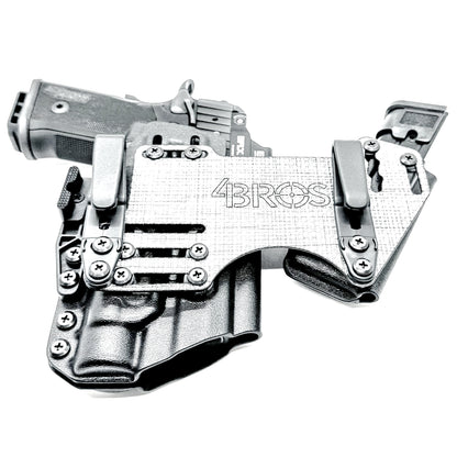Sig P211 Appendix Carry IWB holster. Inside Waistband DadBod appendix holster with adjustable sidecar, light-bearing compatibility, and all-day comfort.