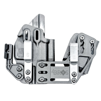  Smith & Wesson Shield X RaceCar Appendix Rig combines comfortable Inside Waistband carry with an adjustable IWB appendix holster for concealed carry
