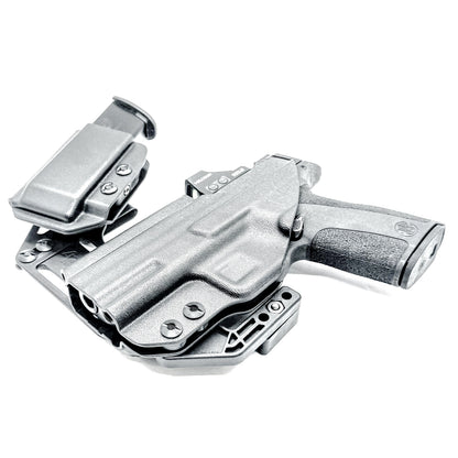  Smith & Wesson Shield X RaceCar Appendix Rig combines comfortable Inside Waistband carry with an adjustable IWB appendix holster for concealed carry