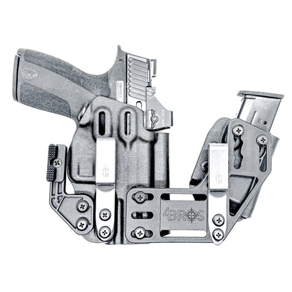  Smith & Wesson Shield X RaceCar Appendix Rig combines comfortable Inside Waistband carry with an adjustable IWB appendix holster for concealed carry