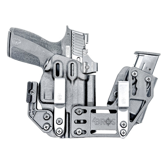  Smith & Wesson Shield X RaceCar Appendix Rig combines comfortable Inside Waistband carry with an adjustable IWB appendix holster for concealed carry