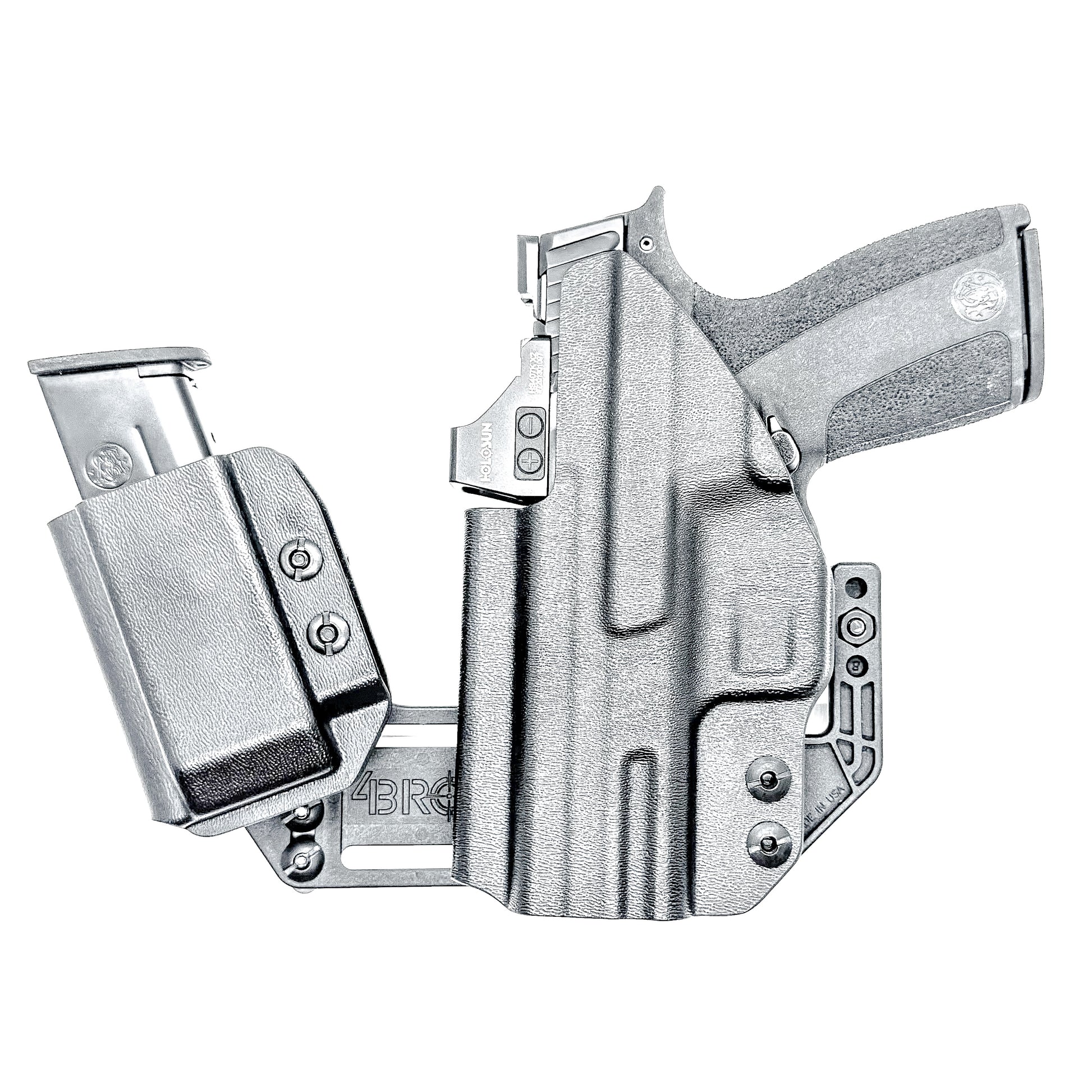  Smith & Wesson Shield X RaceCar Appendix Rig combines comfortable Inside Waistband carry with an adjustable IWB appendix holster for concealed carry
