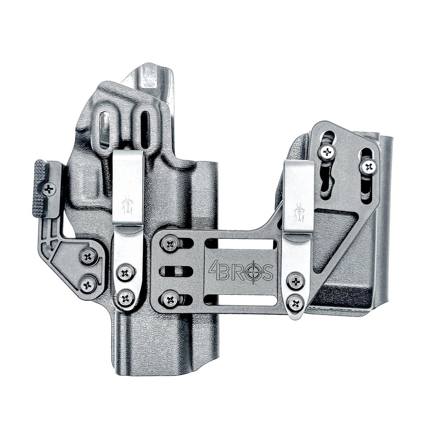4BROS Springfield Armory Prodigy RaceCar Appendix Rig combines comfortable Inside Waistband carry with an adjustable IWB appendix holster design.