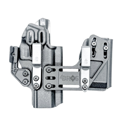 4BROS Springfield Armory Prodigy RaceCar Appendix Rig combines comfortable Inside Waistband carry with an adjustable IWB appendix holster design.