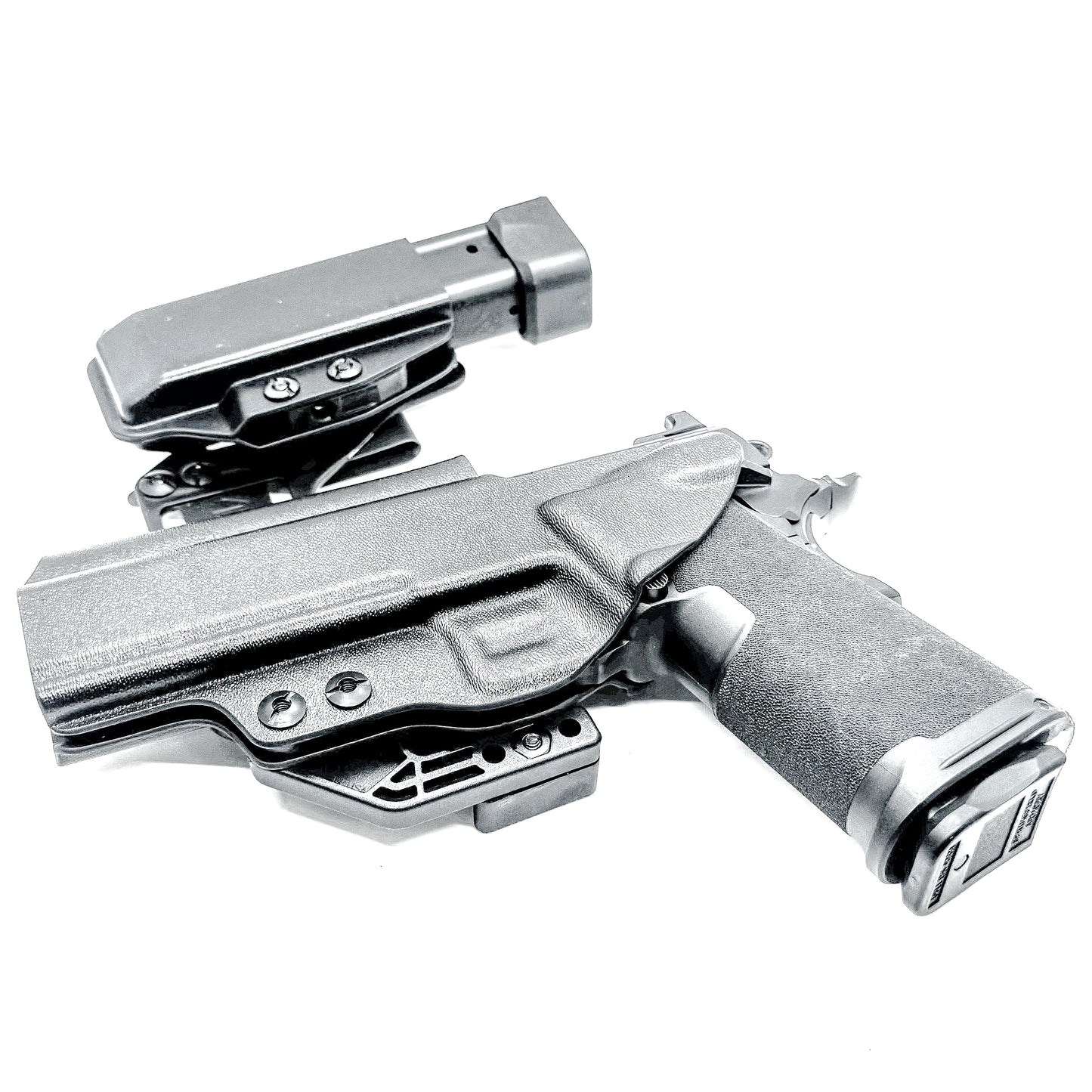 4BROS Springfield Armory Prodigy RaceCar Appendix Rig combines comfortable Inside Waistband carry with an adjustable IWB appendix holster design.