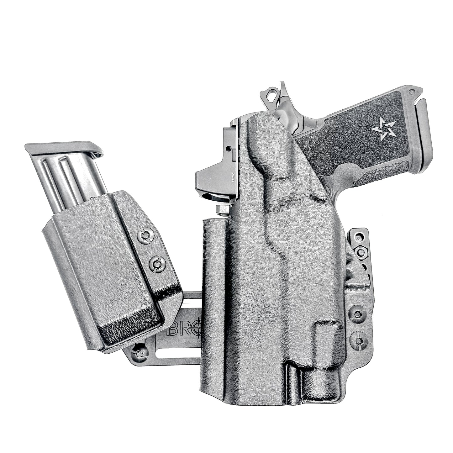 4BROS Staccato RaceCar Appendix Rig IWB appendix holster with sidecar magazine carrier