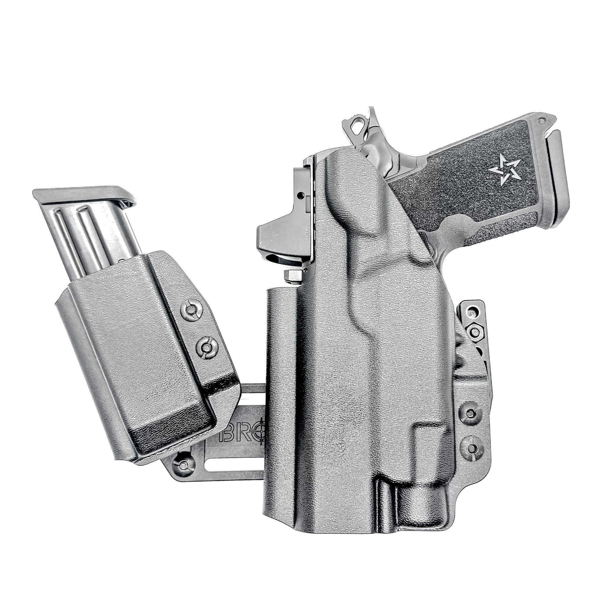 4BROS Staccato RaceCar Appendix Rig IWB appendix holster with sidecar magazine carrier