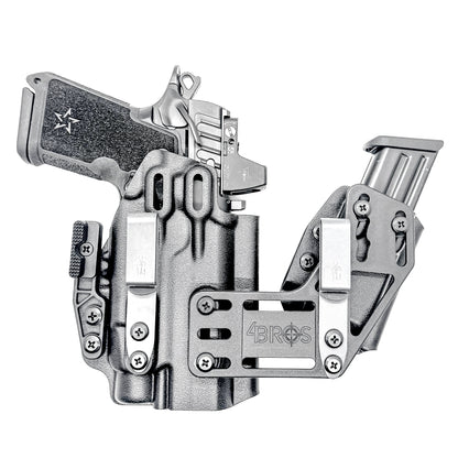4BROS Staccato RaceCar Appendix Rig IWB appendix holster with sidecar magazine carrier
