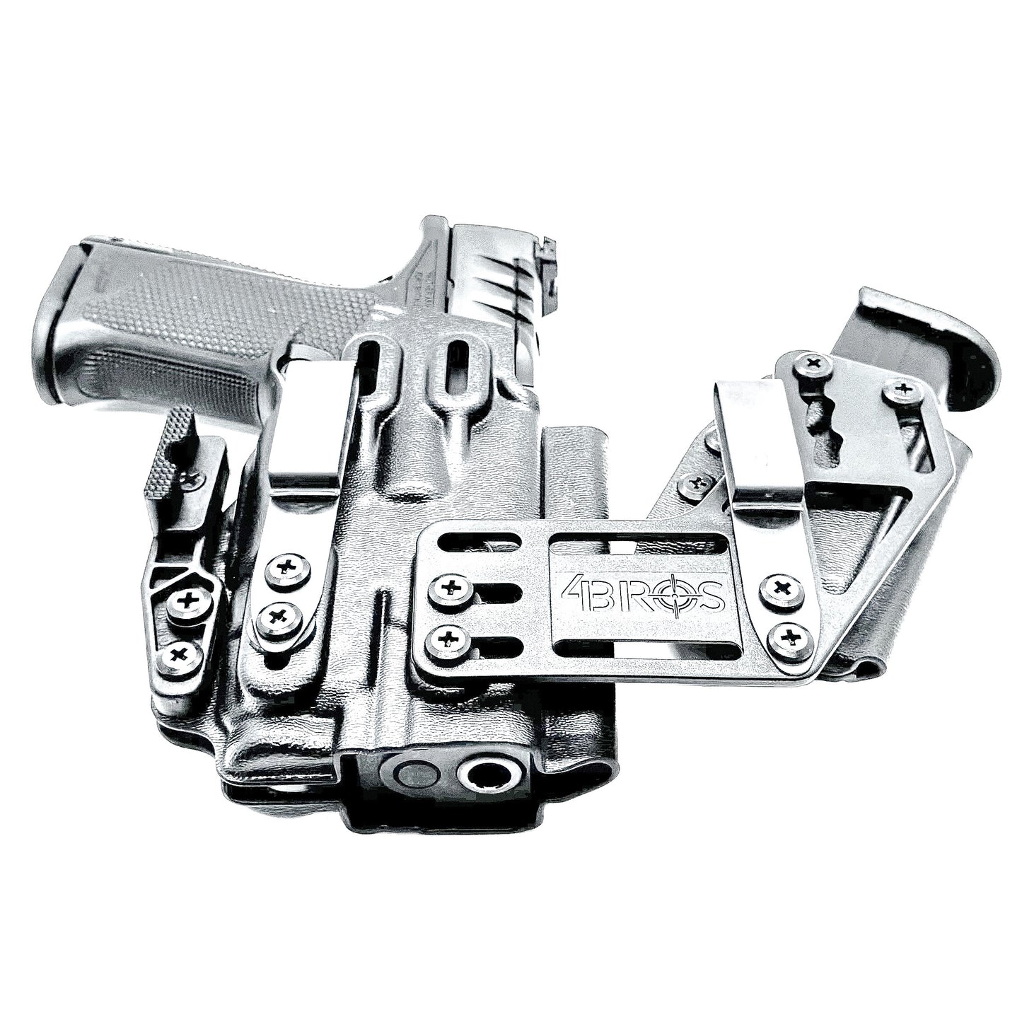 4BROS Walther PDP RaceCar Appendix Rig combines comfortable Inside Waistband carry with an adjustable IWB appendix holster design.