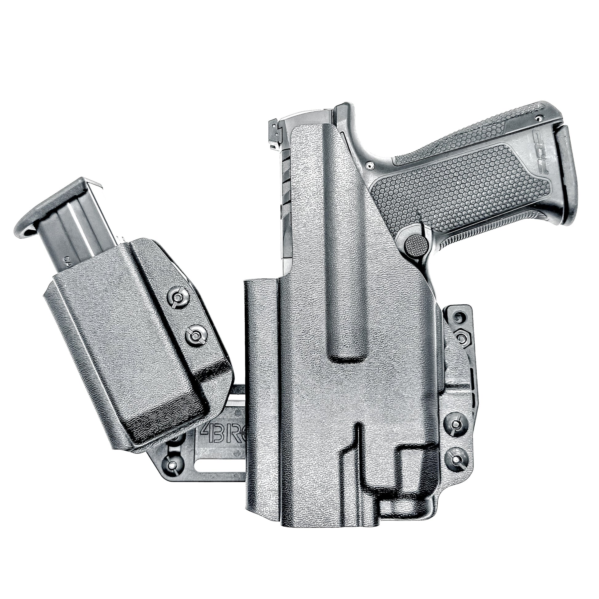 4BROS Walther PDP RaceCar Appendix Rig combines comfortable Inside Waistband carry with an adjustable IWB appendix holster design.