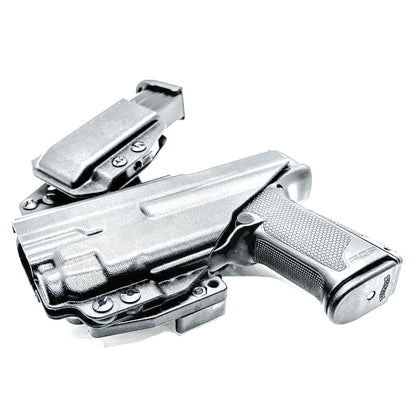 4BROS Walther PDP RaceCar Appendix Rig combines comfortable Inside Waistband carry with an adjustable IWB appendix holster design.
