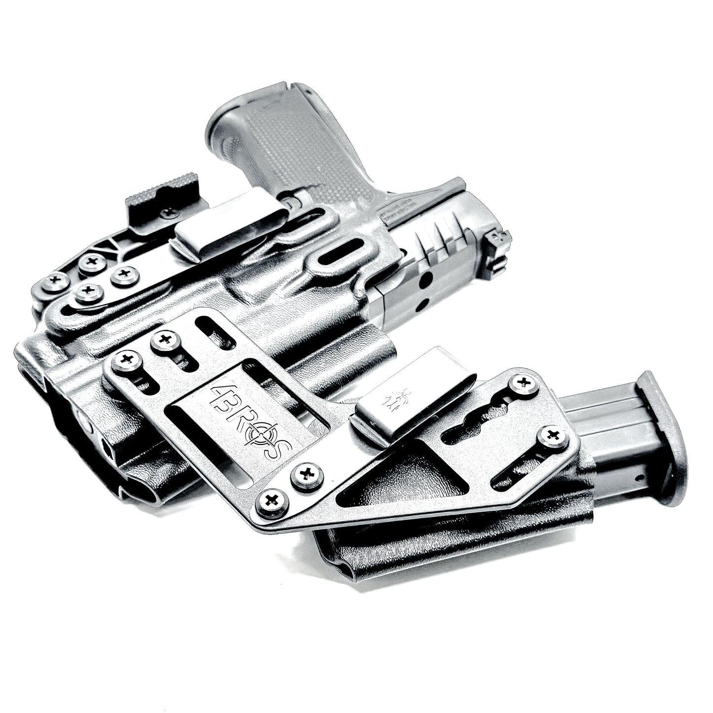 4BROS Walther PDP RaceCar Appendix Rig combines comfortable Inside Waistband carry with an adjustable IWB appendix holster design.