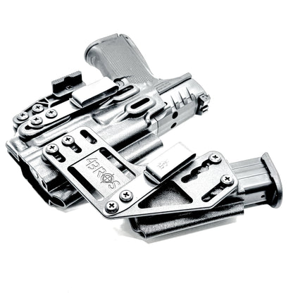 4BROS Walther PDP RaceCar Appendix Rig combines comfortable Inside Waistband carry with an adjustable IWB appendix holster design.