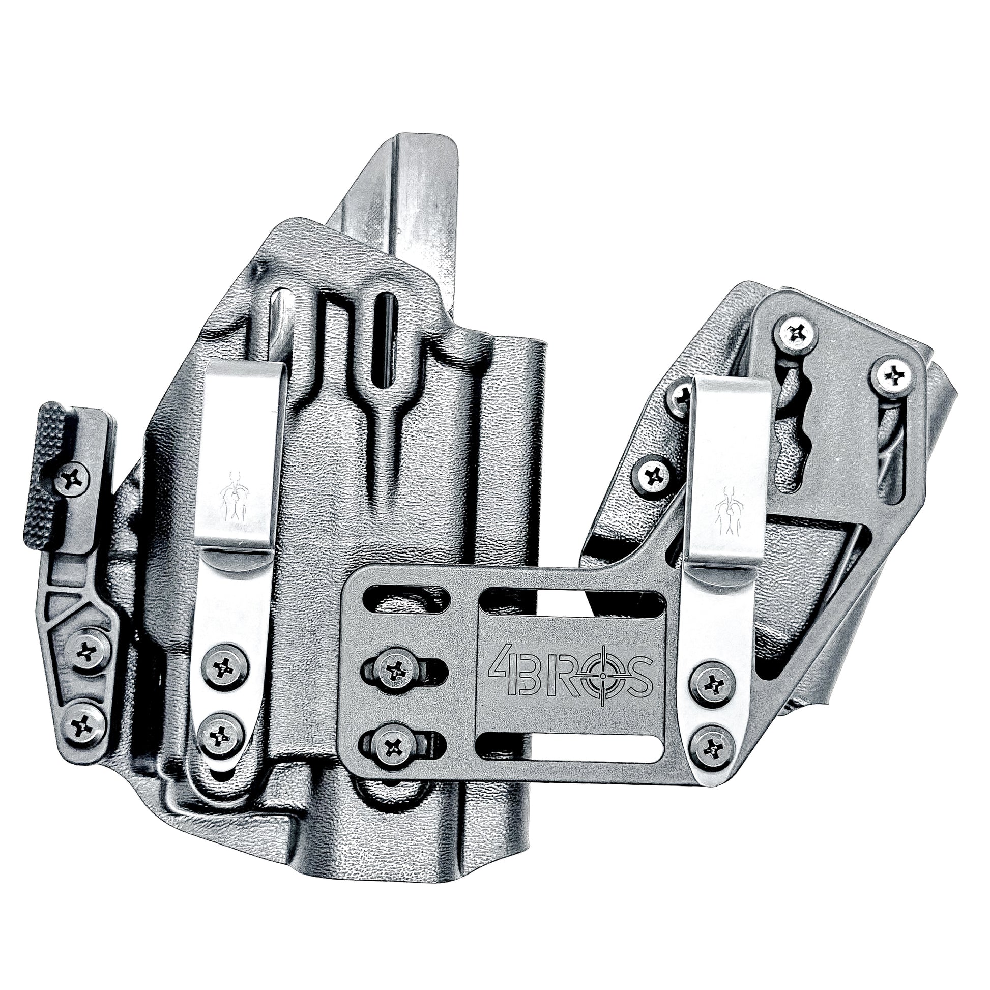 4BROS Glock RaceCar Appendix Rig IWB appendix holster with sidecar magazine carrier