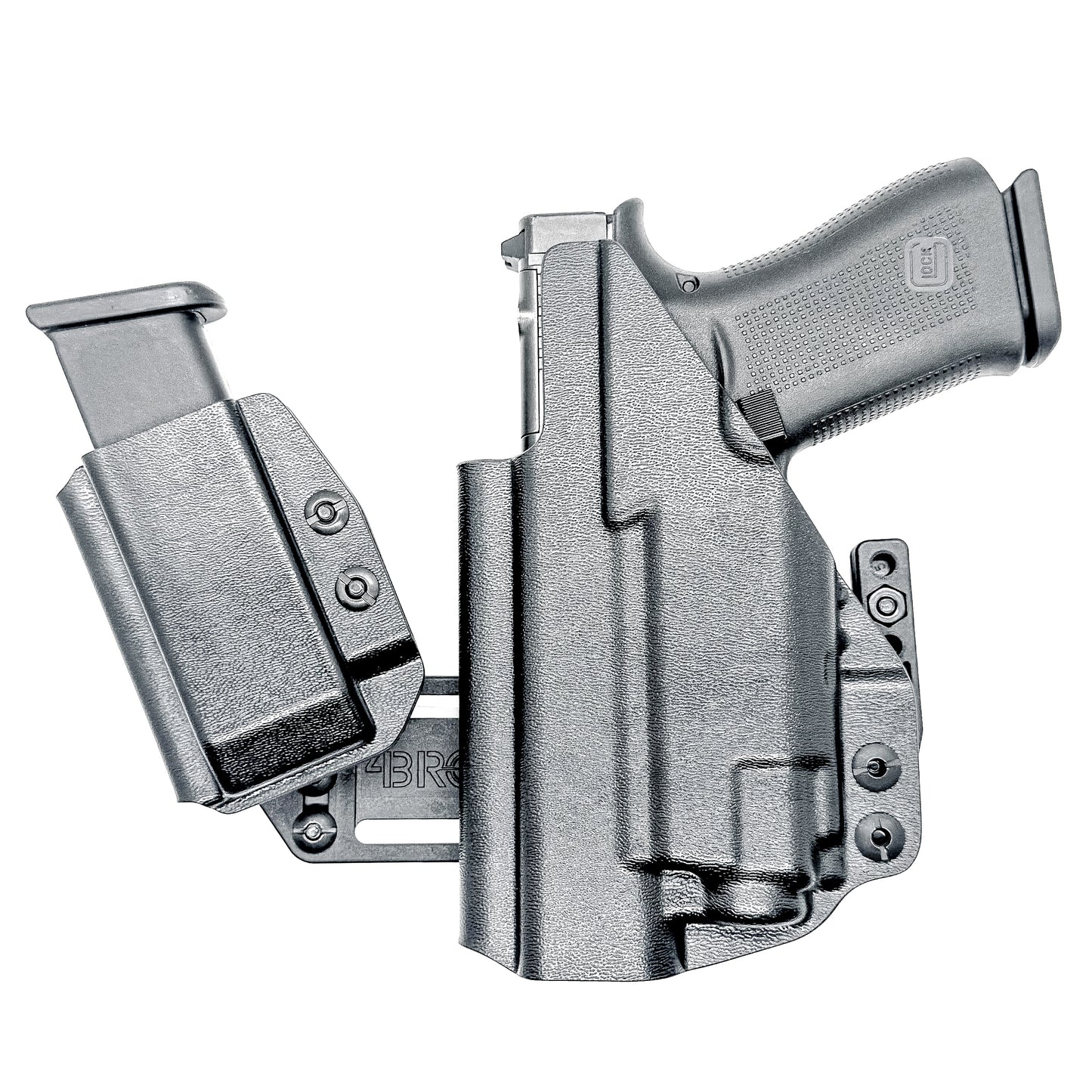 4BROS Glock RaceCar Appendix Rig IWB appendix holster with sidecar magazine carrier