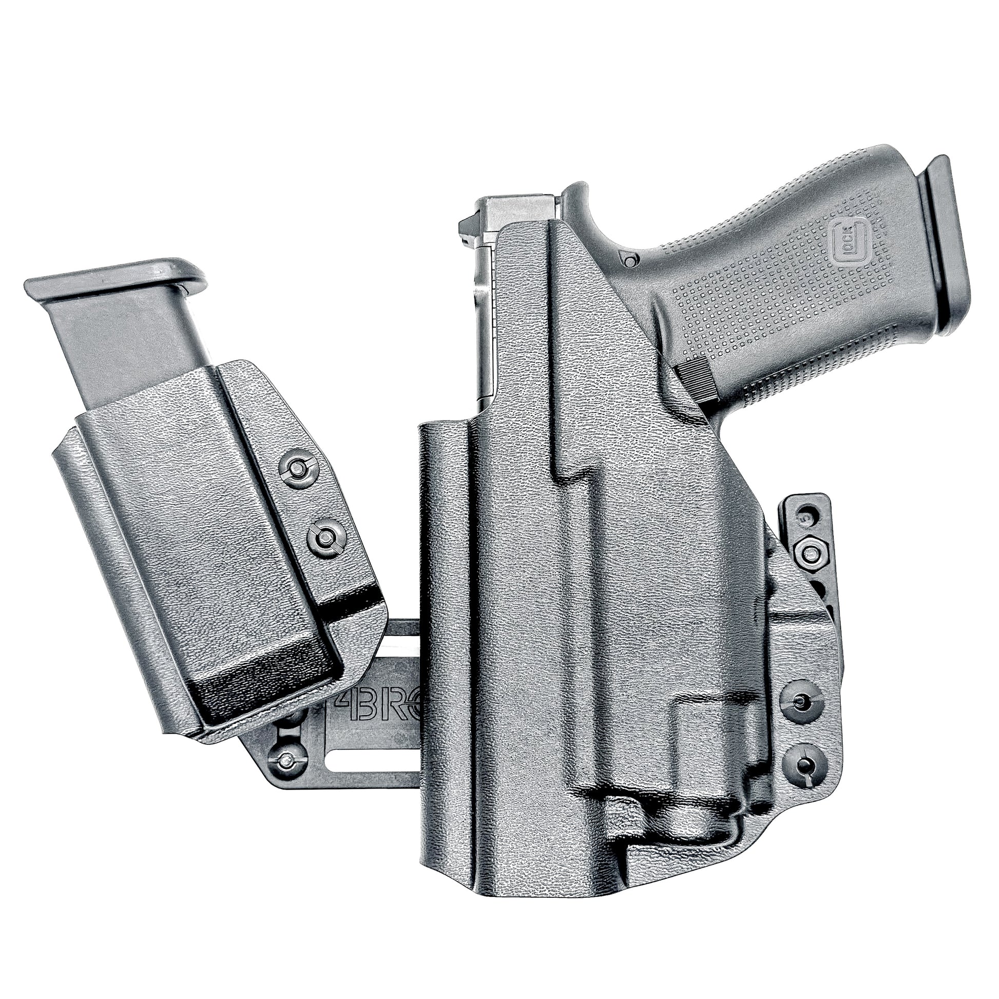 4BROS Glock RaceCar Appendix Rig IWB appendix holster with sidecar magazine carrier