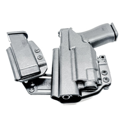 4BROS Glock RaceCar Appendix Rig IWB appendix holster with sidecar magazine carrier