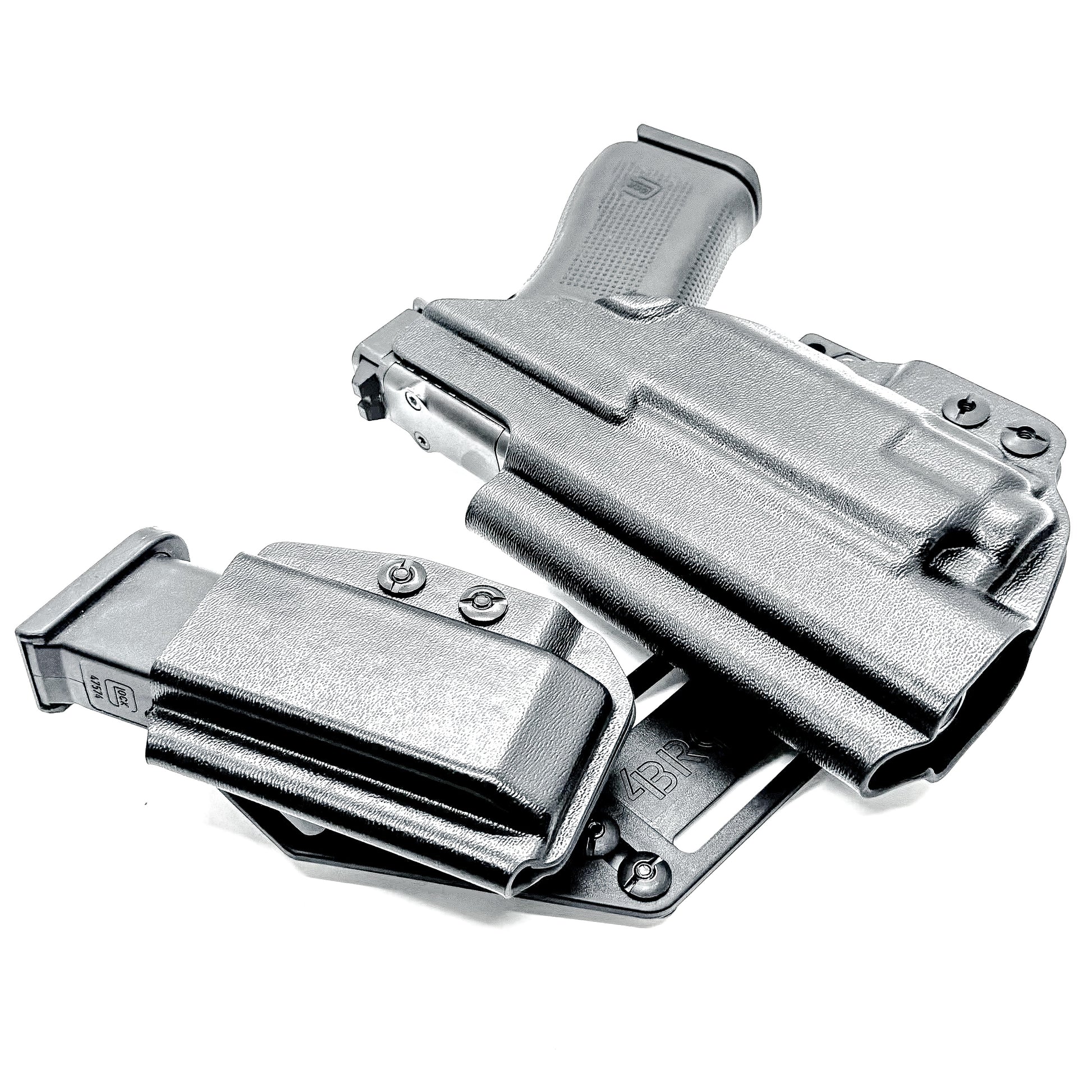 4BROS Glock RaceCar Appendix Rig IWB appendix holster with sidecar magazine carrier