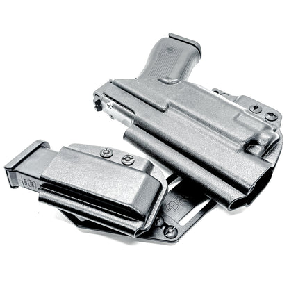 4BROS Glock RaceCar Appendix Rig IWB appendix holster with sidecar magazine carrier