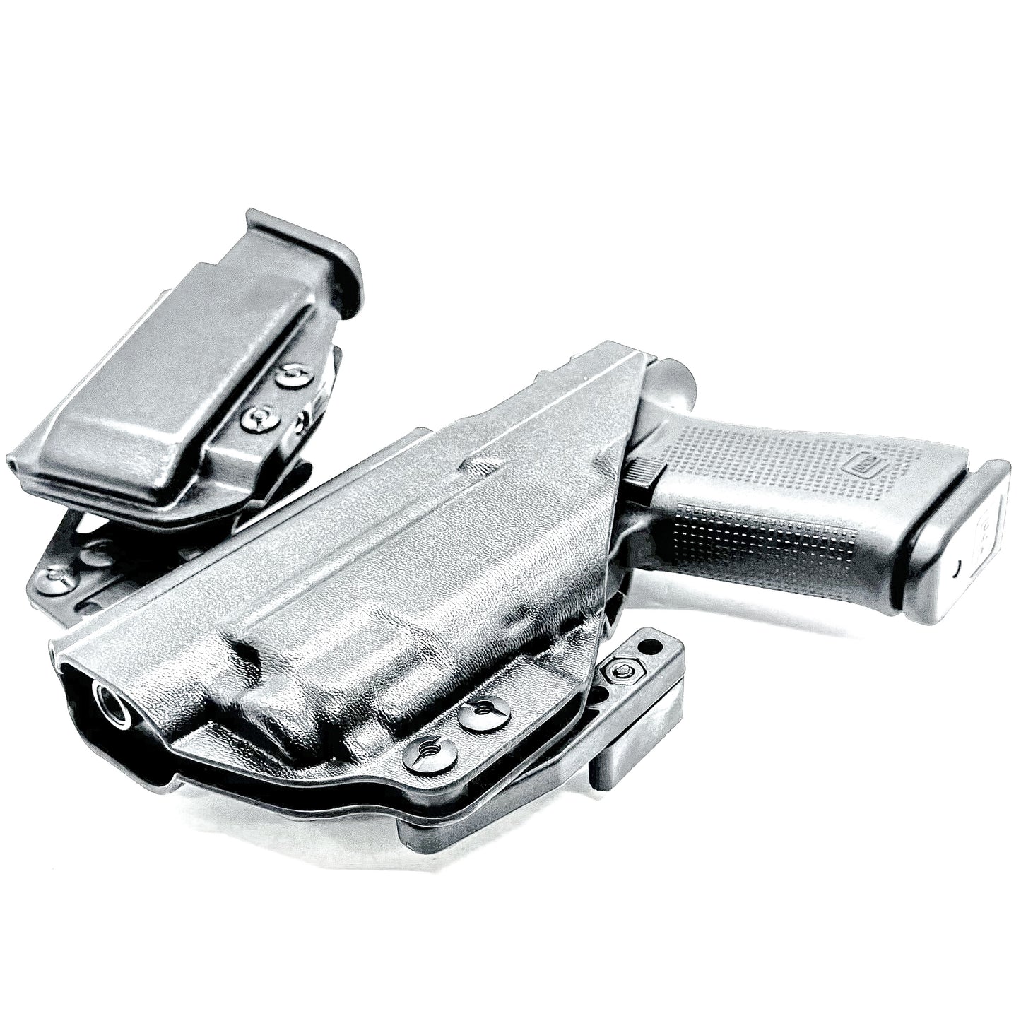 4BROS Glock RaceCar Appendix Rig IWB appendix holster with sidecar magazine carrier