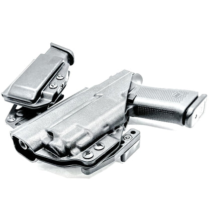 4BROS Glock RaceCar Appendix Rig IWB appendix holster with sidecar magazine carrier