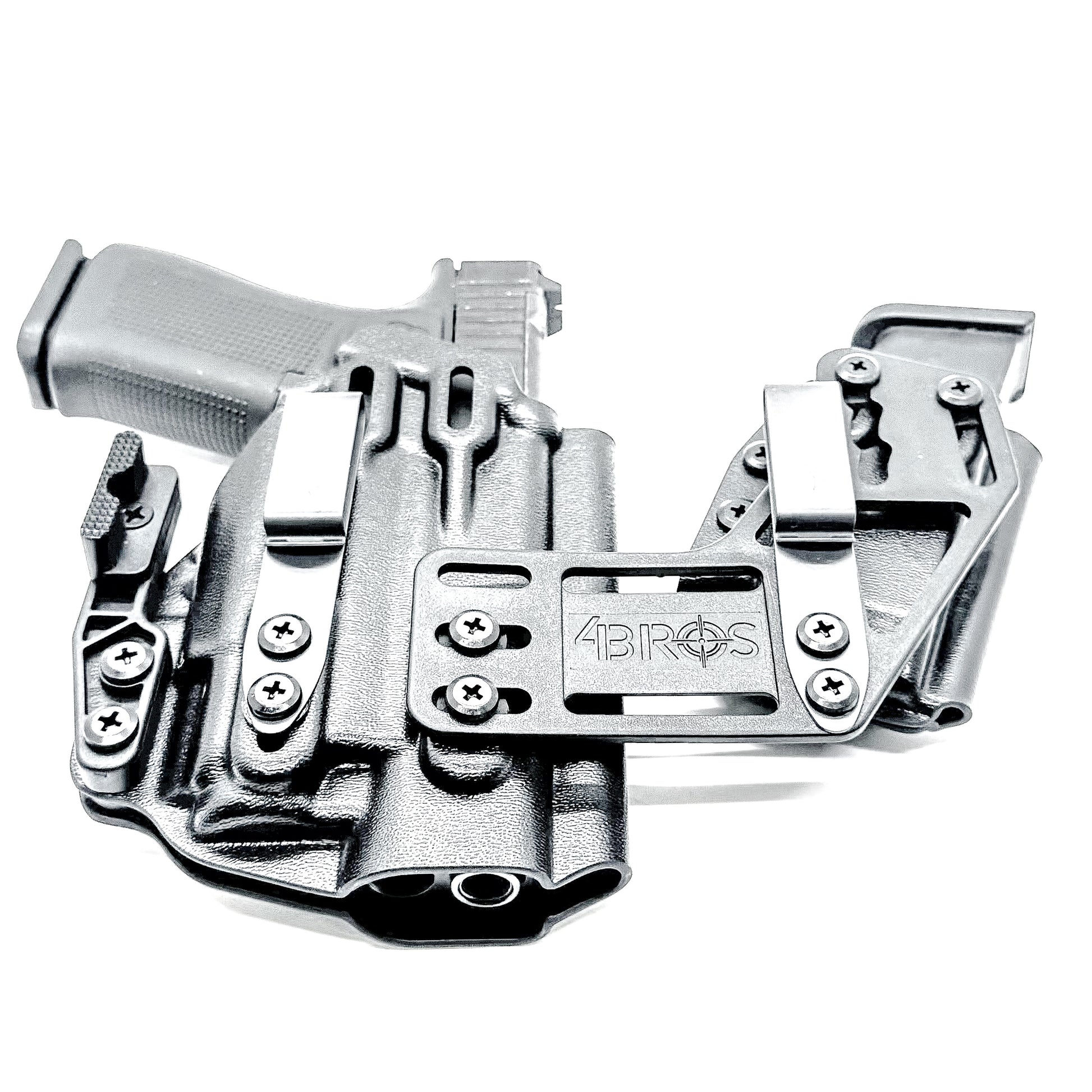 4BROS Glock RaceCar Appendix Rig IWB appendix holster with sidecar magazine carrier