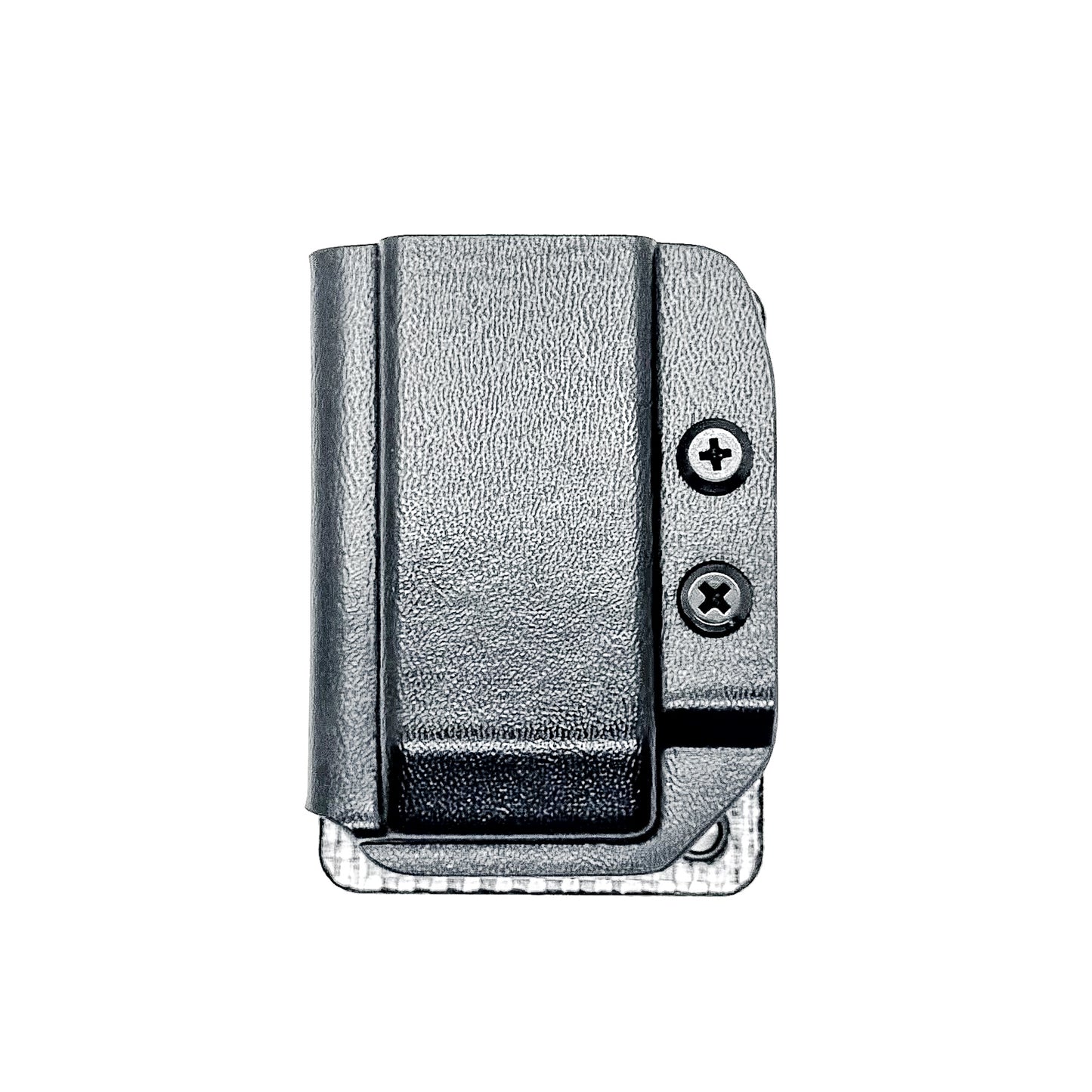 Hook and Loop magazine and accessory mount for backpacks and sling bags. Fits Velcro-compatible panels for secure off-body EDC carry. Made in the USA