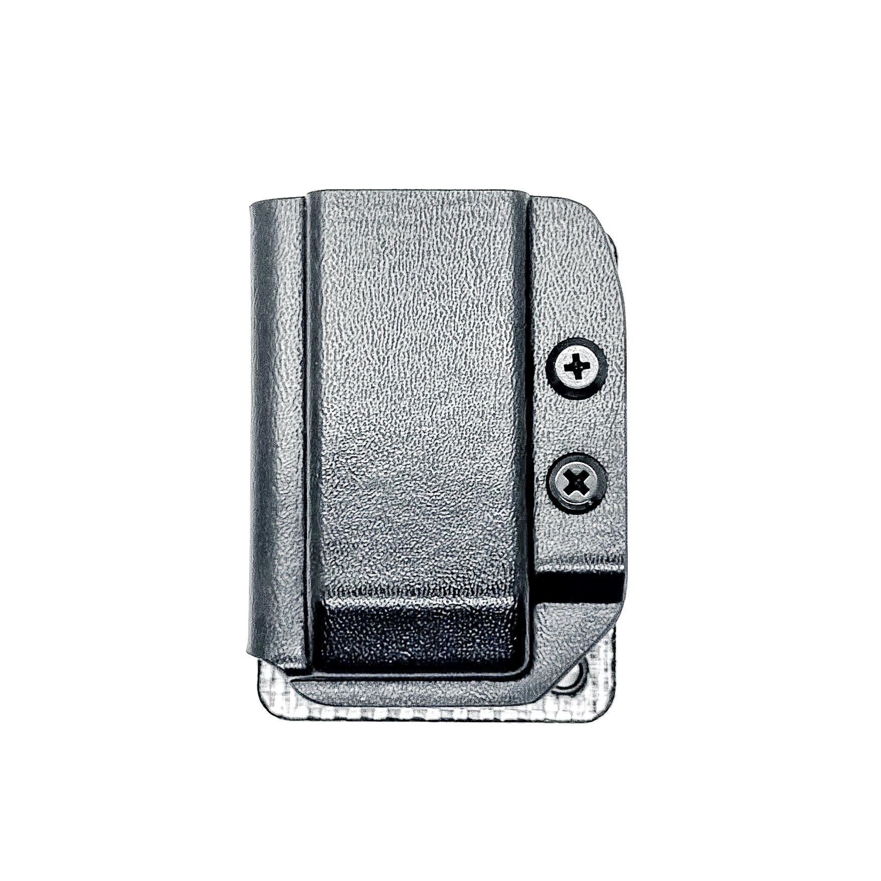 Hook and Loop magazine and accessory mount for backpacks and sling bags. Fits Velcro-compatible panels for secure off-body EDC carry. Made in the USA