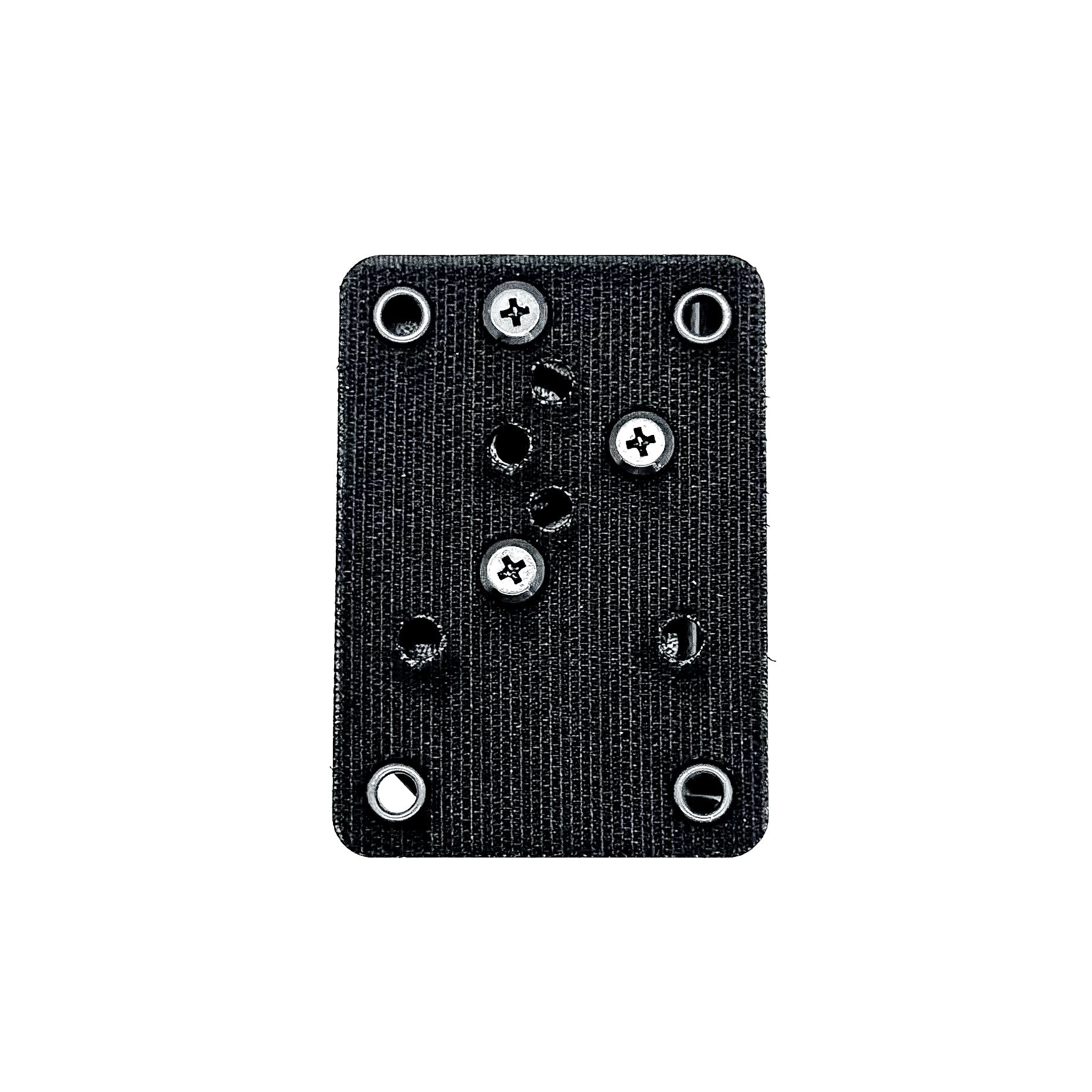 Hook and Loop magazine and accessory mount for backpacks and sling bags. Fits Velcro-compatible panels for secure off-body EDC carry. Made in the USA