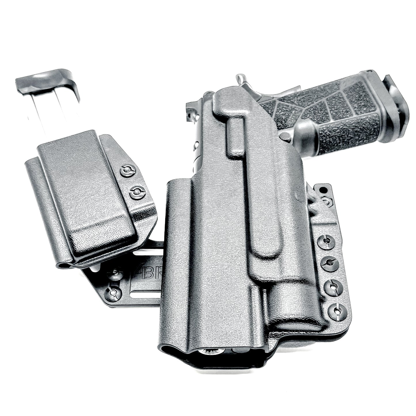 4BROS Kimber DS Warrior RaceCar Appendix Rig delivers comfortable Inside Waistband carry with an adjustable IWB sidecar design