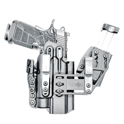 4BROS Kimber DS Warrior RaceCar Appendix Rig delivers comfortable Inside Waistband carry with an adjustable IWB sidecar design