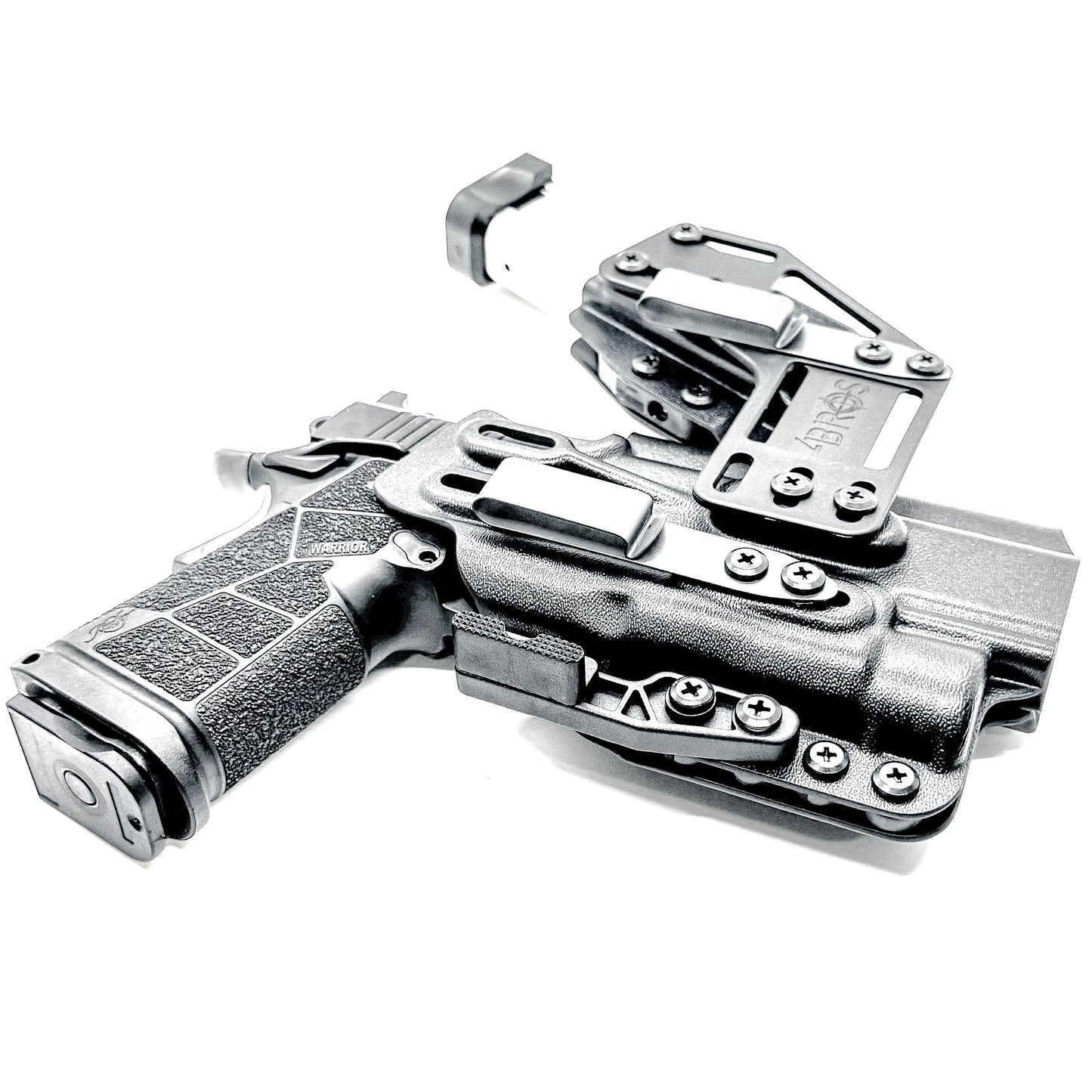 4BROS Kimber DS Warrior RaceCar Appendix Rig delivers comfortable Inside Waistband carry with an adjustable IWB sidecar design