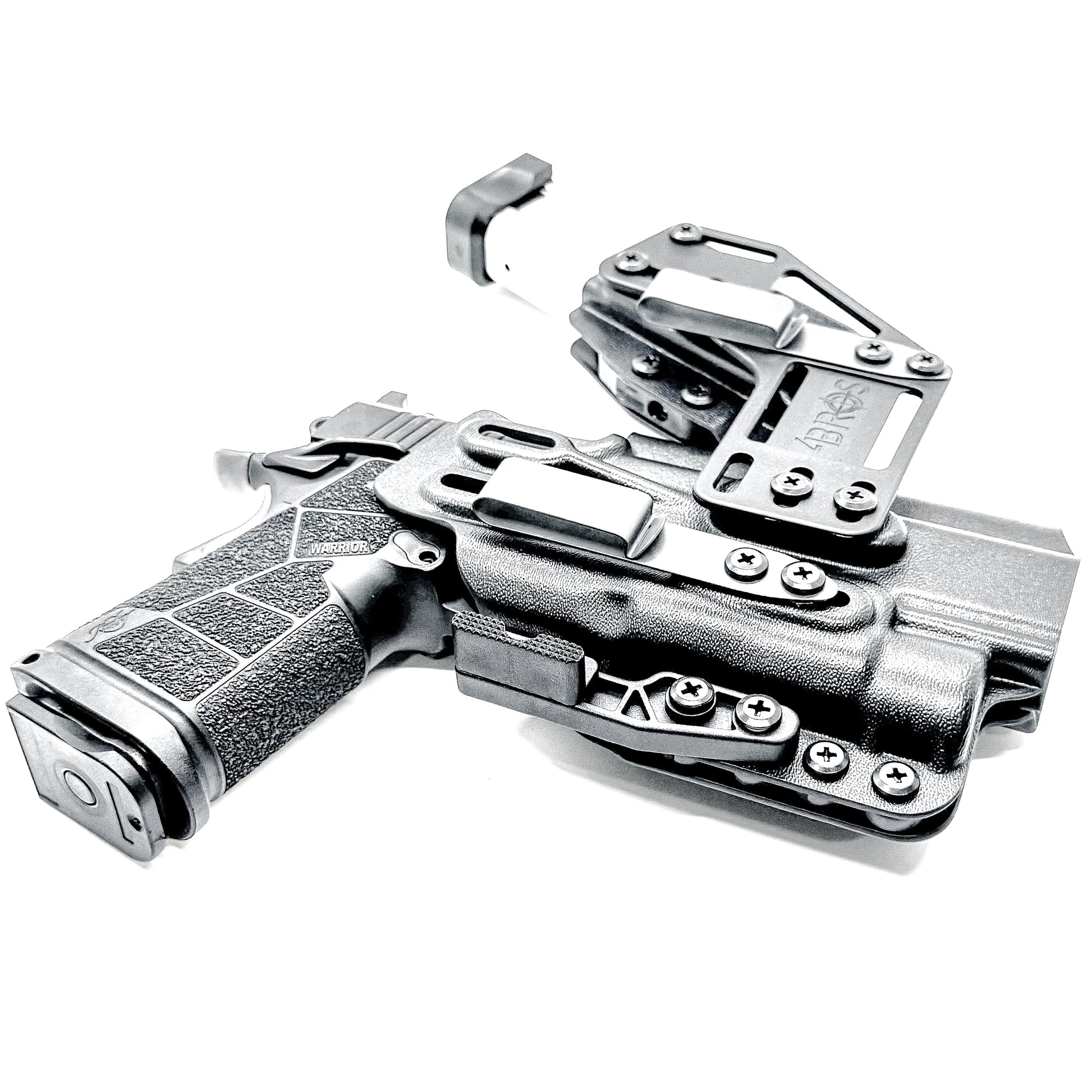 4BROS Kimber DS Warrior RaceCar Appendix Rig delivers comfortable Inside Waistband carry with an adjustable IWB sidecar design