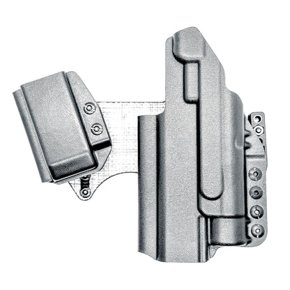 Kimber IWB holster. Inside Waistband DadBod appendix holster with adjustable sidecar, light-bearing compatibility, and all-day comfort.