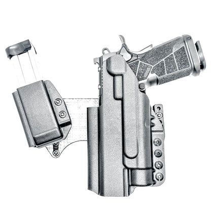 Kimber IWB holster. Inside Waistband DadBod appendix holster with adjustable sidecar, light-bearing compatibility, and all-day comfort.