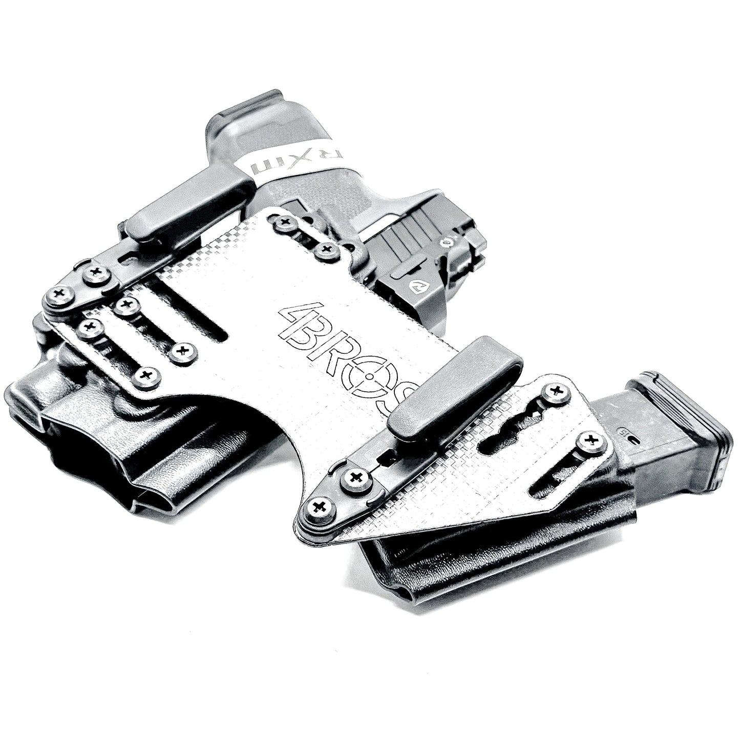 The 4Bros Holsters Ruger Dadbod Appendix Rig offers comfort, secure retention, and better concealment for bigger guys who carry pistols appendix. Made in the USA