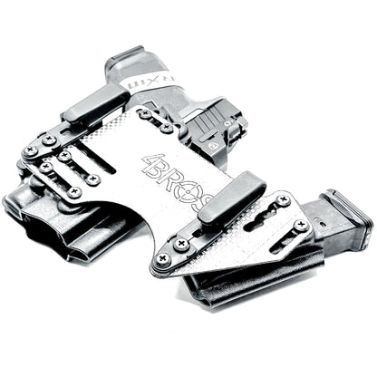 The 4Bros Holsters Ruger Dadbod Appendix Rig offers comfort, secure retention, and better concealment for bigger guys who carry pistols appendix. Made in the USA