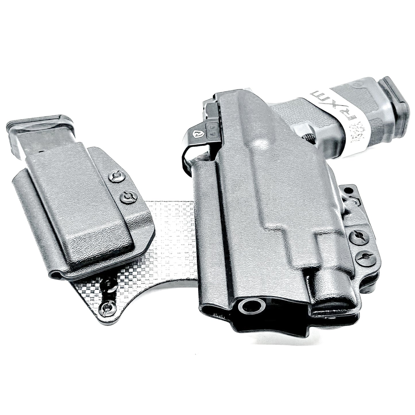 The 4Bros Holsters Ruger Dadbod Appendix Rig offers comfort, secure retention, and better concealment for bigger guys who carry pistols appendix. Made in the USA