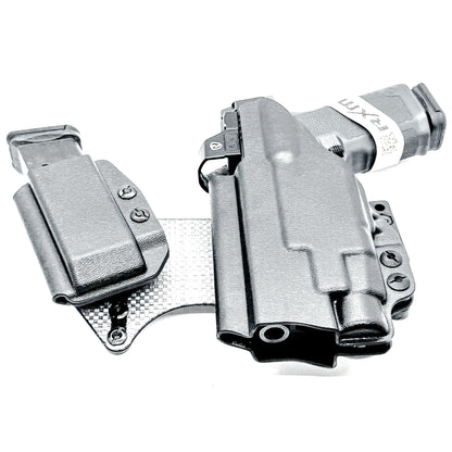 The 4Bros Holsters Ruger Dadbod Appendix Rig offers comfort, secure retention, and better concealment for bigger guys who carry pistols appendix. Made in the USA