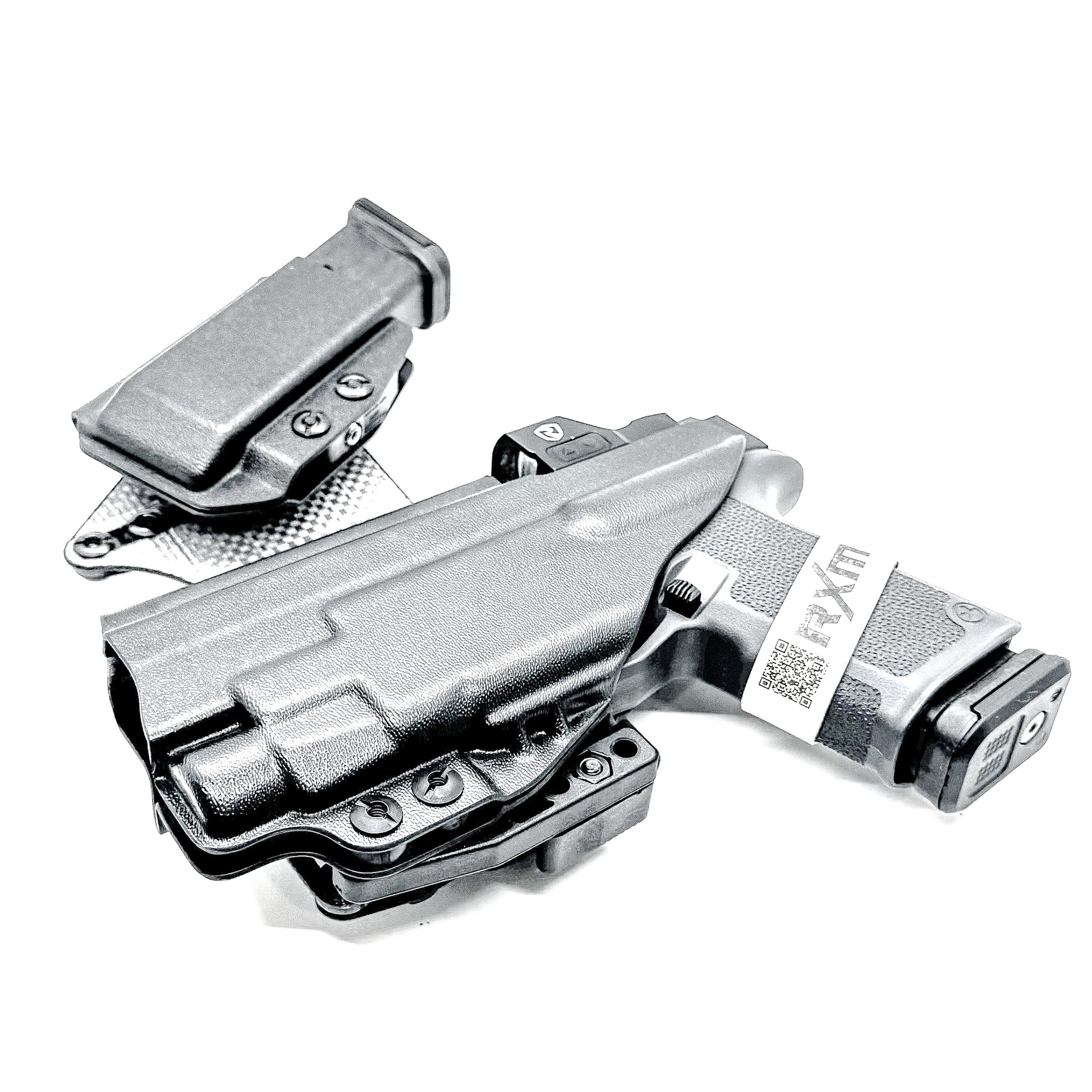 The 4Bros Holsters Ruger Dadbod Appendix Rig offers comfort, secure retention, and better concealment for bigger guys who carry pistols appendix. Made in the USA