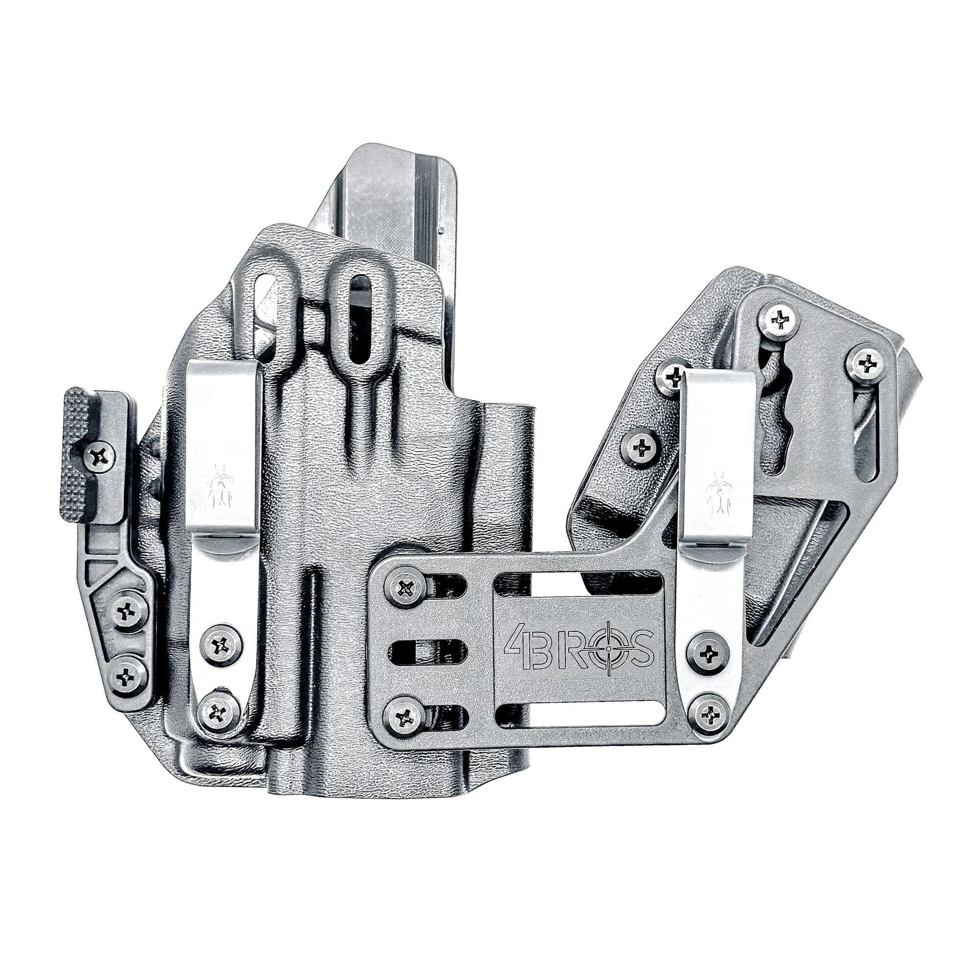 4BROS Sig Sauer P320 RaceCar Appendix Rig combines comfortable Inside Waistband carry with an adjustable IWB appendix holster for concealed carry.