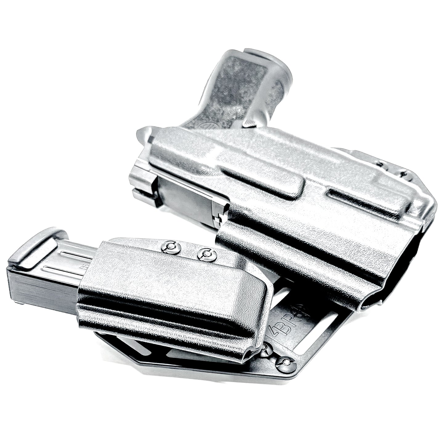 4BROS Sig Sauer P320 RaceCar Appendix Rig combines comfortable Inside Waistband carry with an adjustable IWB appendix holster for concealed carry.