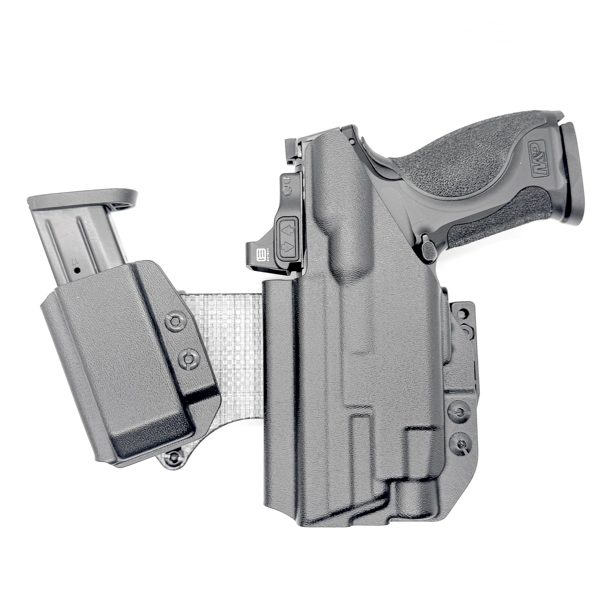 The 4Bros Holsters Smith & Wesson Dadbod Appendix Rig offers comfort, secure retention, and better concealment for bigger guys who carry pistols appendix. Made in the USA