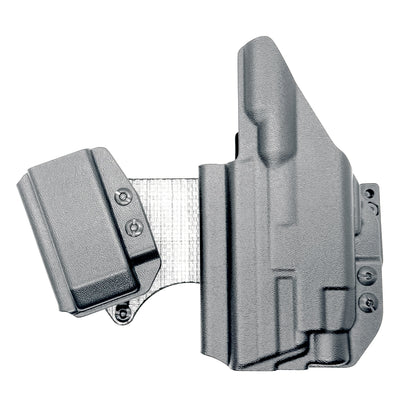 The 4Bros Holsters Smith & Wesson Dadbod Appendix Rig offers comfort, secure retention, and better concealment for bigger guys who carry pistols appendix. Made in the USA