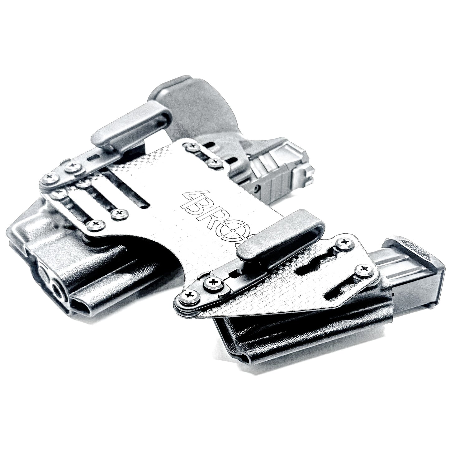 The 4Bros Holsters Springfield Armory Dadbod Appendix Rig offers comfort, secure retention, and better concealment for bigger guys who carry pistols appendix. Made in the USA