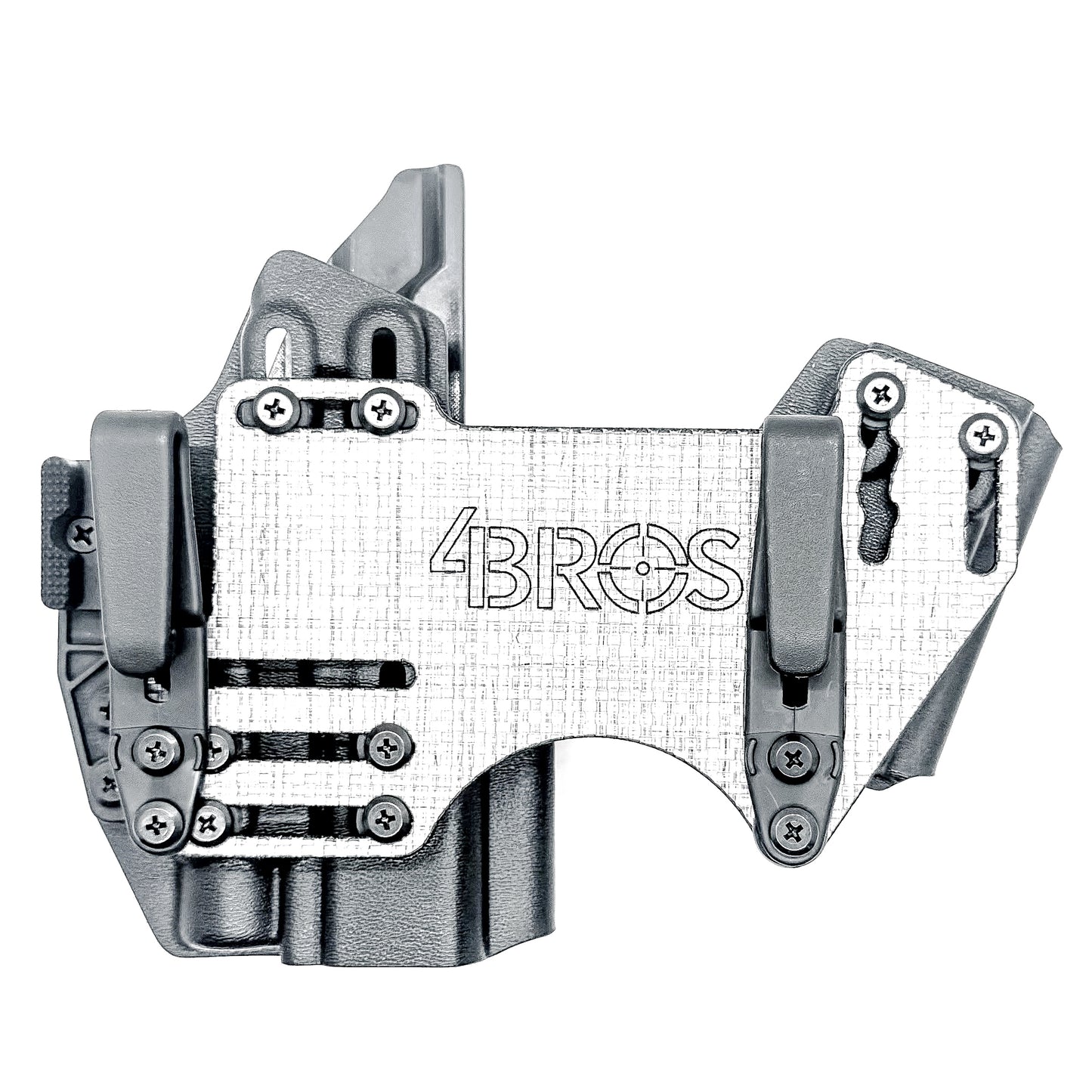 The 4Bros Holsters Springfield Armory Dadbod Appendix Rig offers comfort, secure retention, and better concealment for bigger guys who carry pistols appendix. Made in the USA