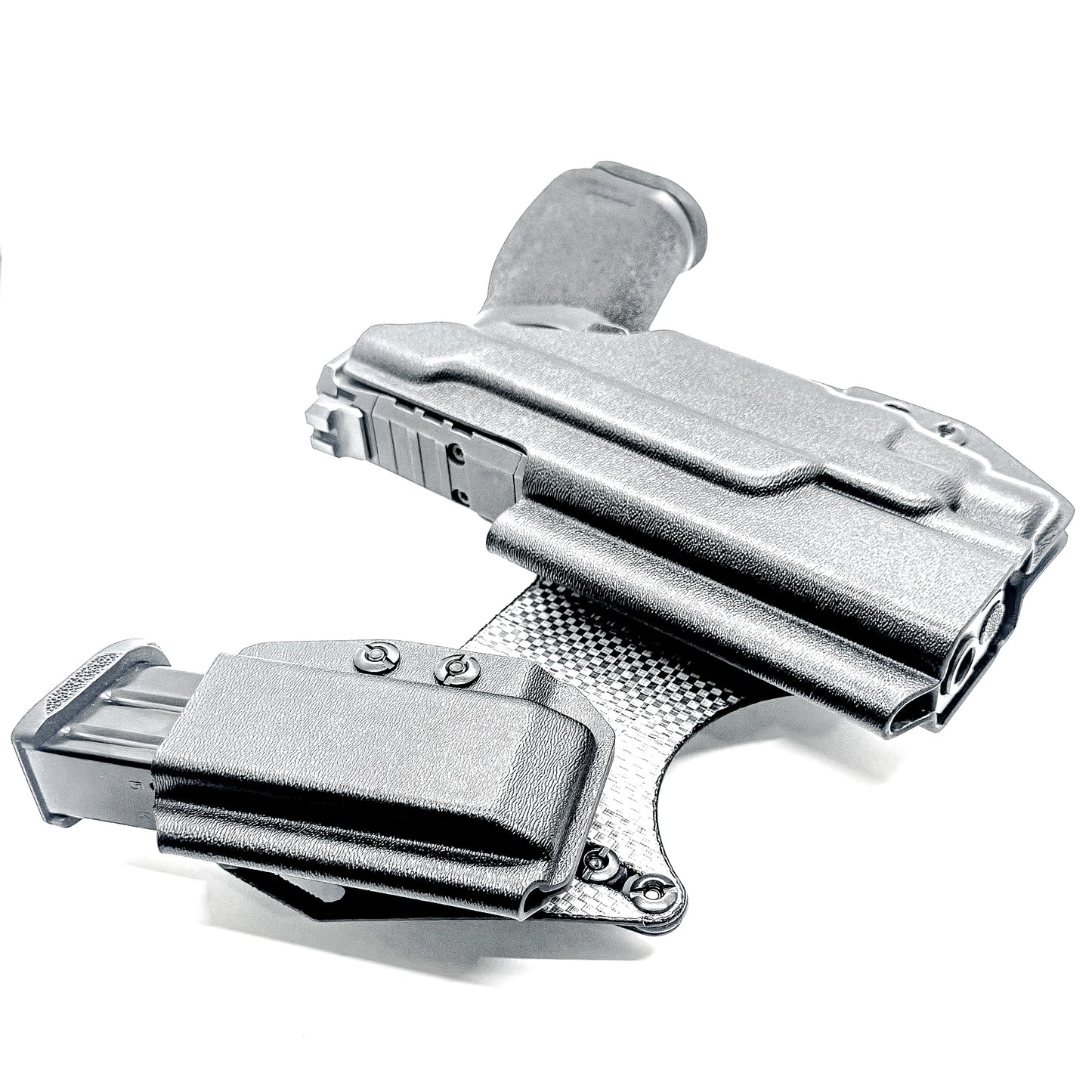 The 4Bros Holsters Springfield Armory Dadbod Appendix Rig offers comfort, secure retention, and better concealment for bigger guys who carry pistols appendix. Made in the USA