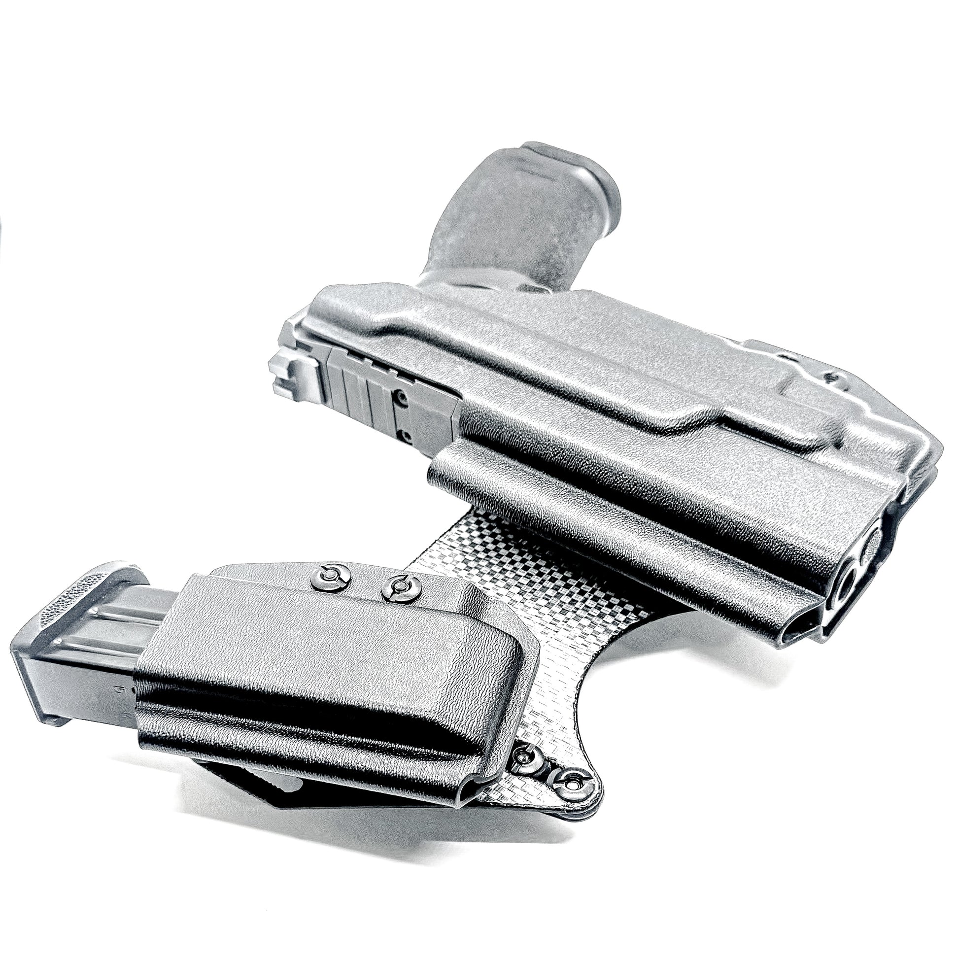 The 4Bros Holsters Springfield Armory Dadbod Appendix Rig offers comfort, secure retention, and better concealment for bigger guys who carry pistols appendix. Made in the USA
