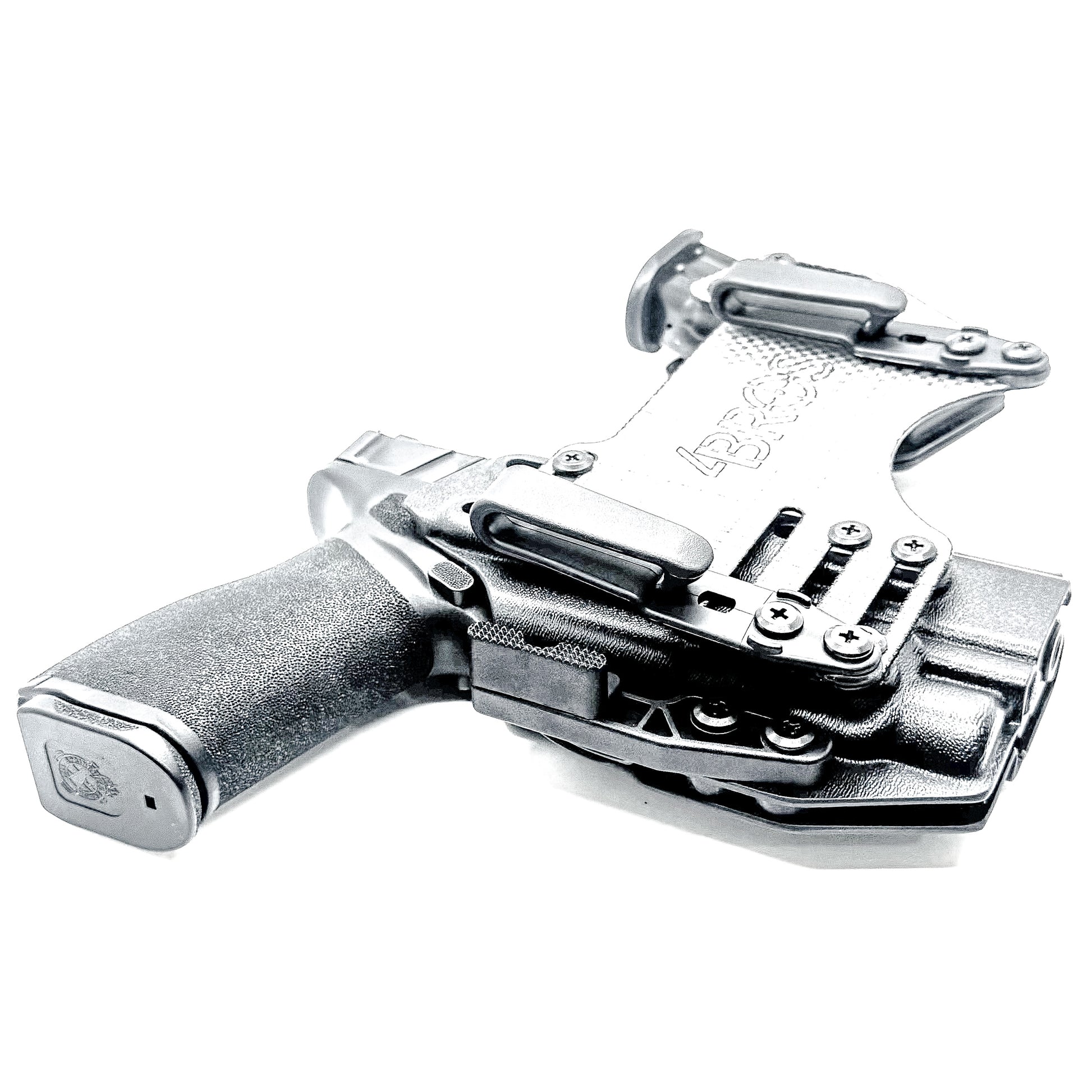 The 4Bros Holsters Springfield Armory Dadbod Appendix Rig offers comfort, secure retention, and better concealment for bigger guys who carry pistols appendix. Made in the USA