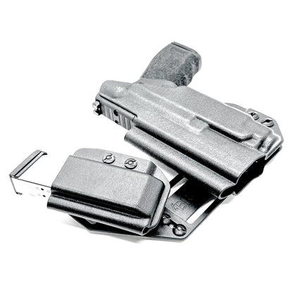 4BROS Springfield Armory Hellcat Pro RaceCar Appendix Rig IWB appendix holster with sidecar magazine carrier